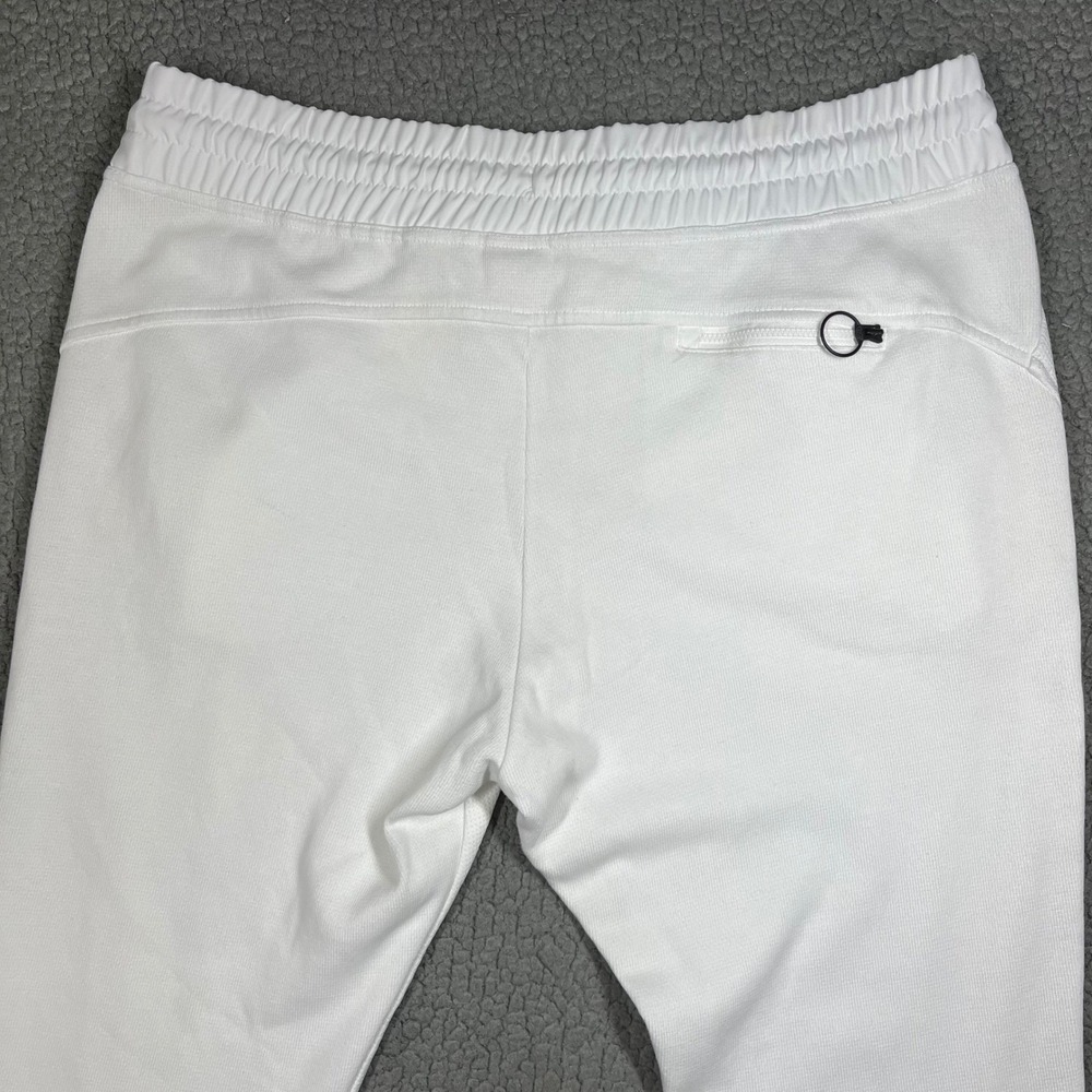 Nike Court Tennis Joggers Women's XL White Cotton Blend Mesh‎ Pants 894871-100 - Picture 8 of 14